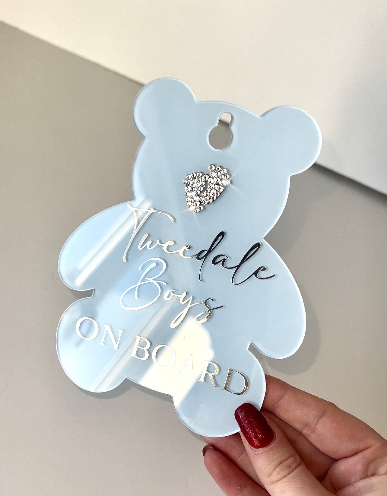 Teddy Baby On Board Sign