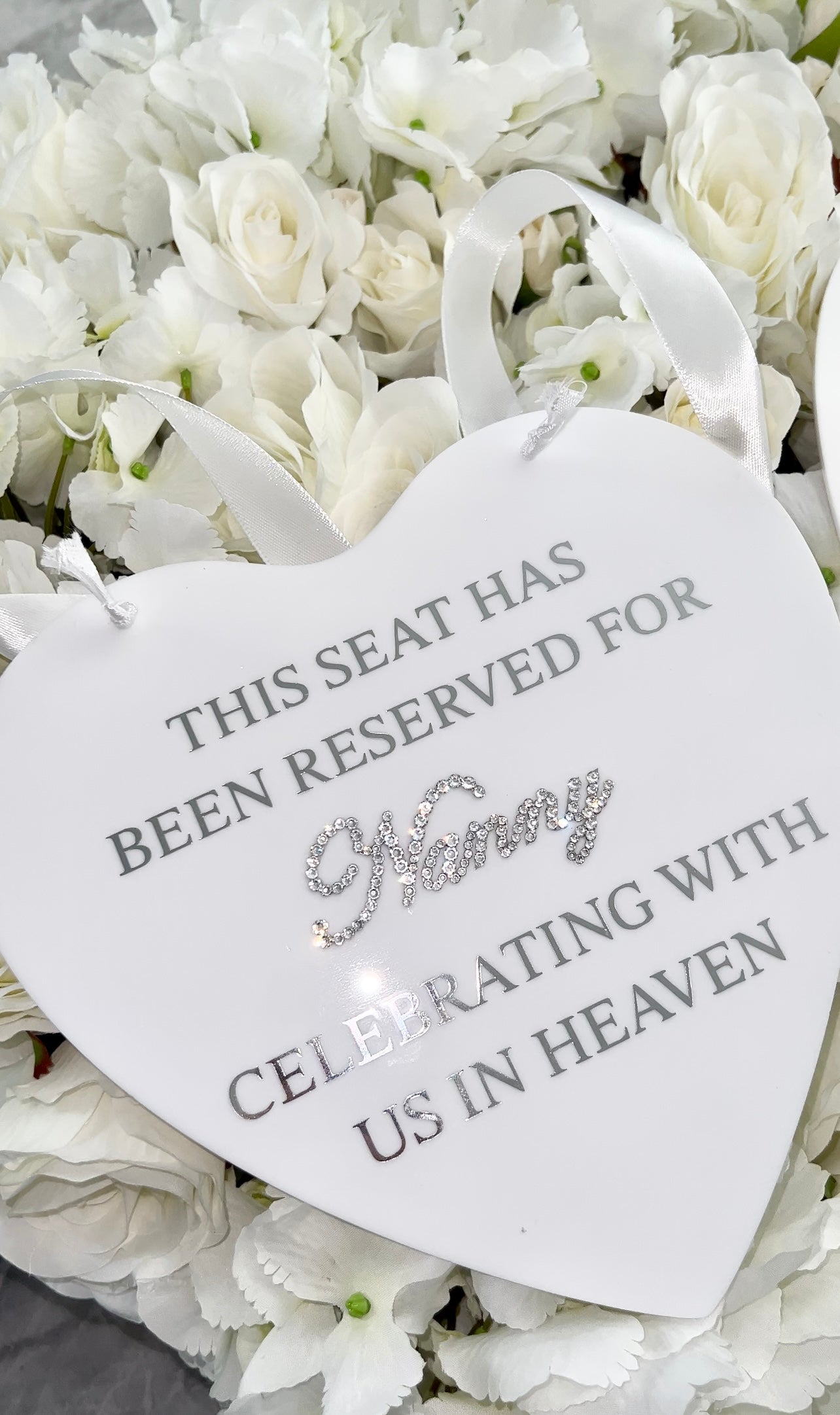 Acrylic Wedding Memory Sign